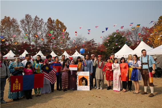 50여개국 학생 한자리에..19회 인터내셔널 데이 개최