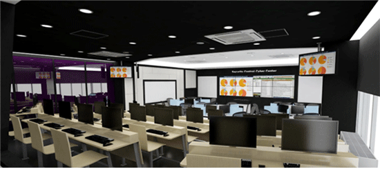 CSMC(Cyber Security Multiplex Center) 강의실 이미지
