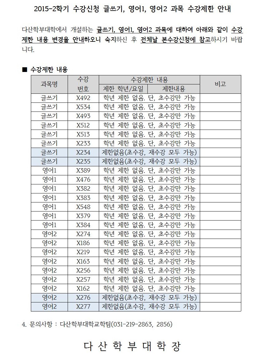 체크리스트