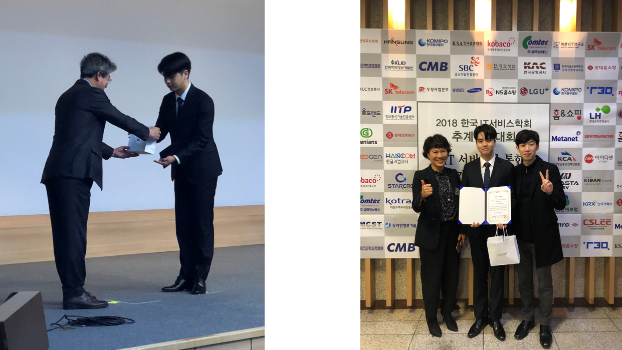 경영대학 e-비즈니스학과 학부생, 한국IT서비스학회 최우수논문상 수상 | 경영대학
