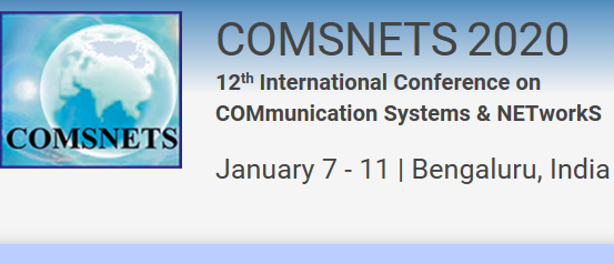 고정길 교수, IEEE COMSNETS 2020 공동위원장 선임