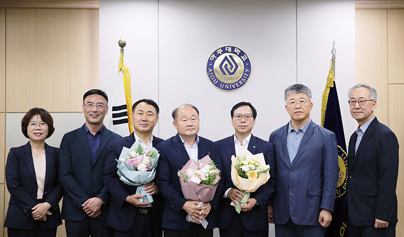 김욱종·진성호·황덕주 기부자, 기부금 전달식 열려