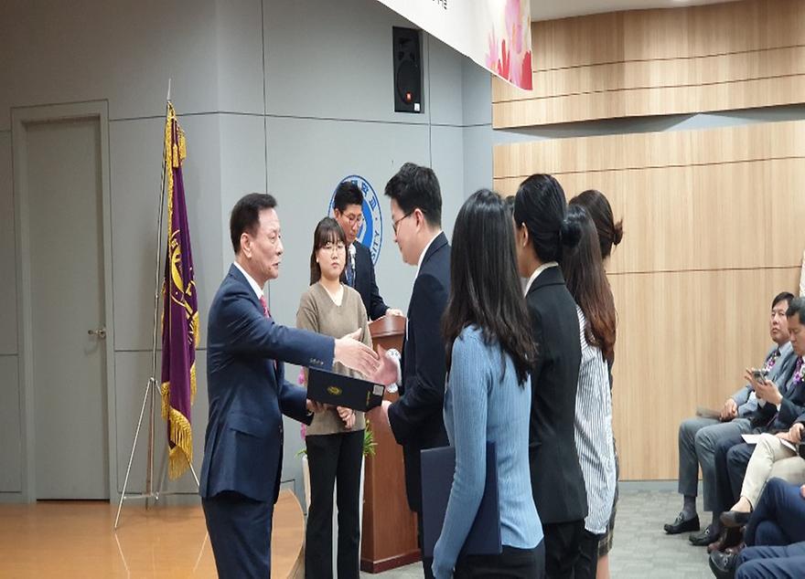 2019년 2학기 장학생 명단